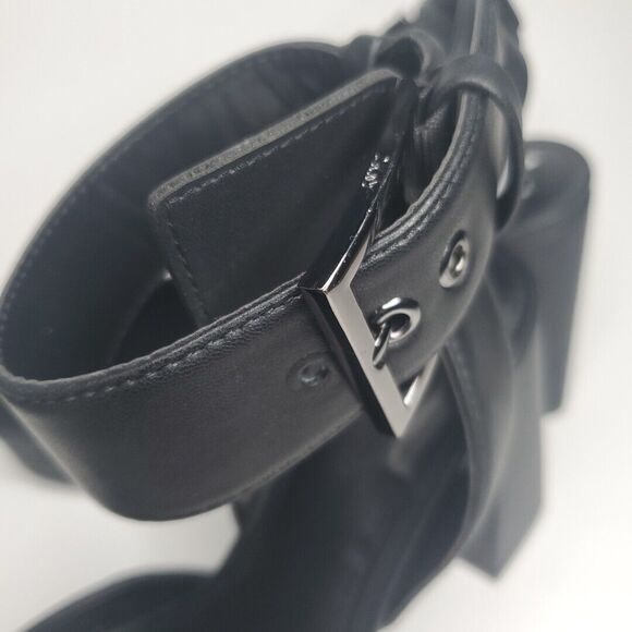 DKNY Women's Black Barra Ankle-Strap Platform Pumps Briella Sz 8M - Picture 3 of 10